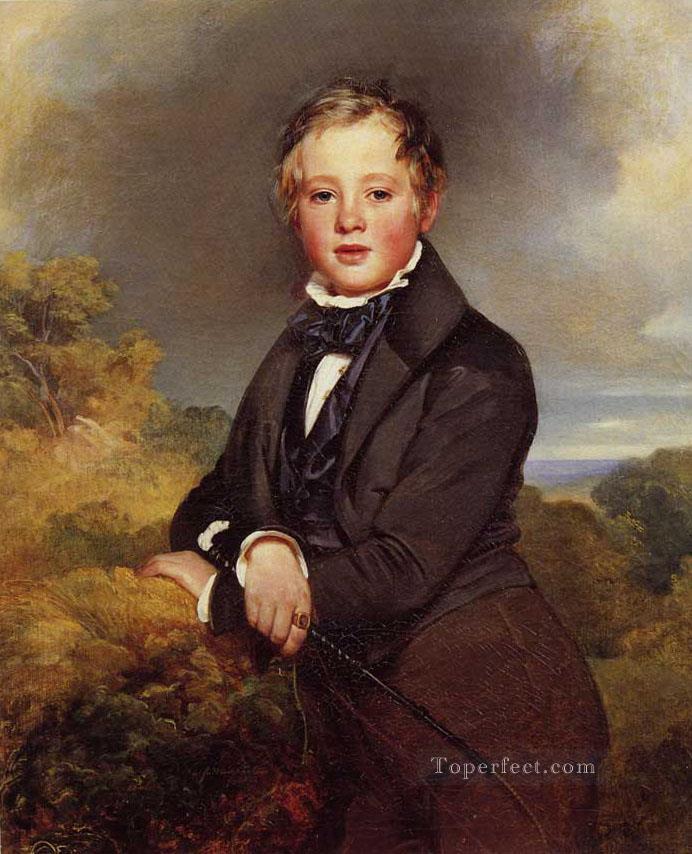 Ludwig Graf Von Langenstein royalty portrait Franz Xaver Winterhalter Oil Paintings